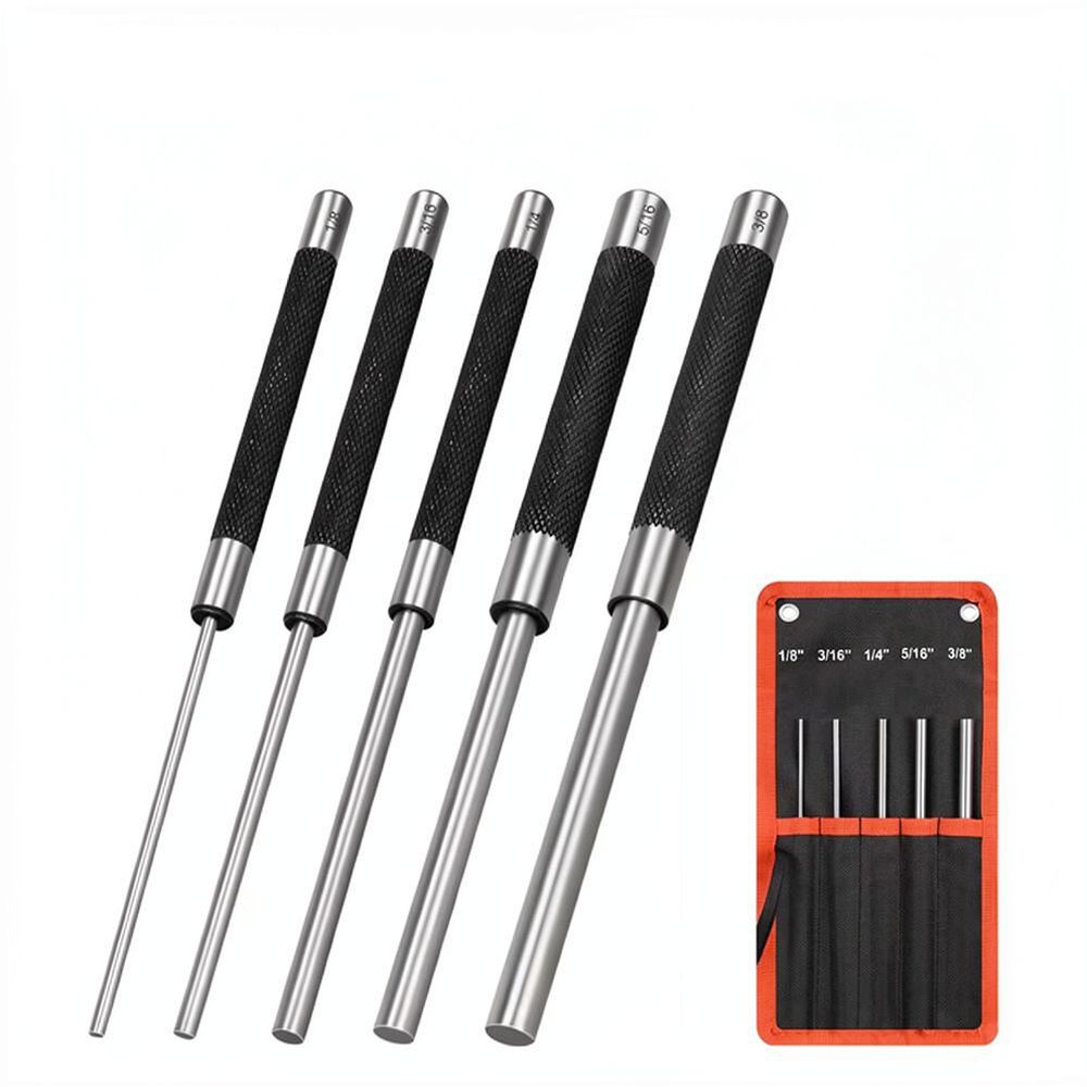 Hand Tools In Workshop - ชุดเครื่องมือเจาะหมุดความแม่นยำสูง ทำจากเหล็กโครเมียม สำหรับงานประกอบและถอดชิ้นส่วนเครื่องจักร ซ่อมแซมฮาร์ดแวร์อุตสาหกรรม และชุดอุปกรณ์งานฝีมือ