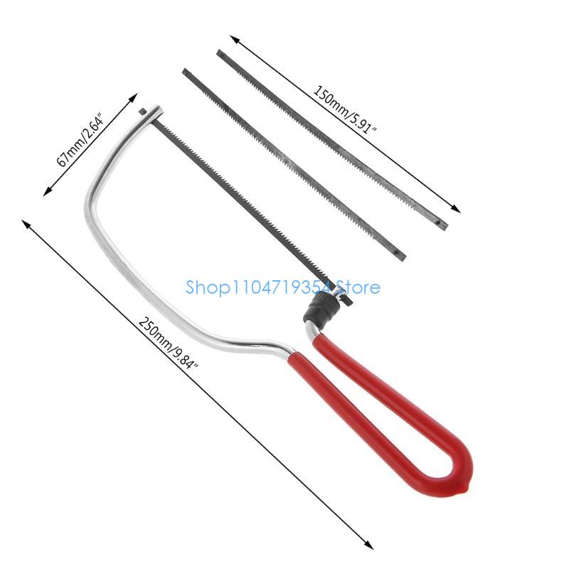 Hacksaw - 0XLD Mini Scroll Coping เลื่อยโลหะ DIY