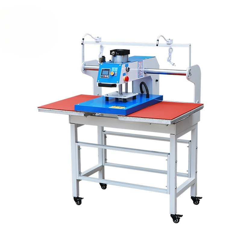 Drill Press - เครื่องพิมพ์แบบกดลมสองสถานี สำหรับพิมพ์ลายลงบนกระเป๋า เสื้อยืด และเสื้อผ้าต่างๆ