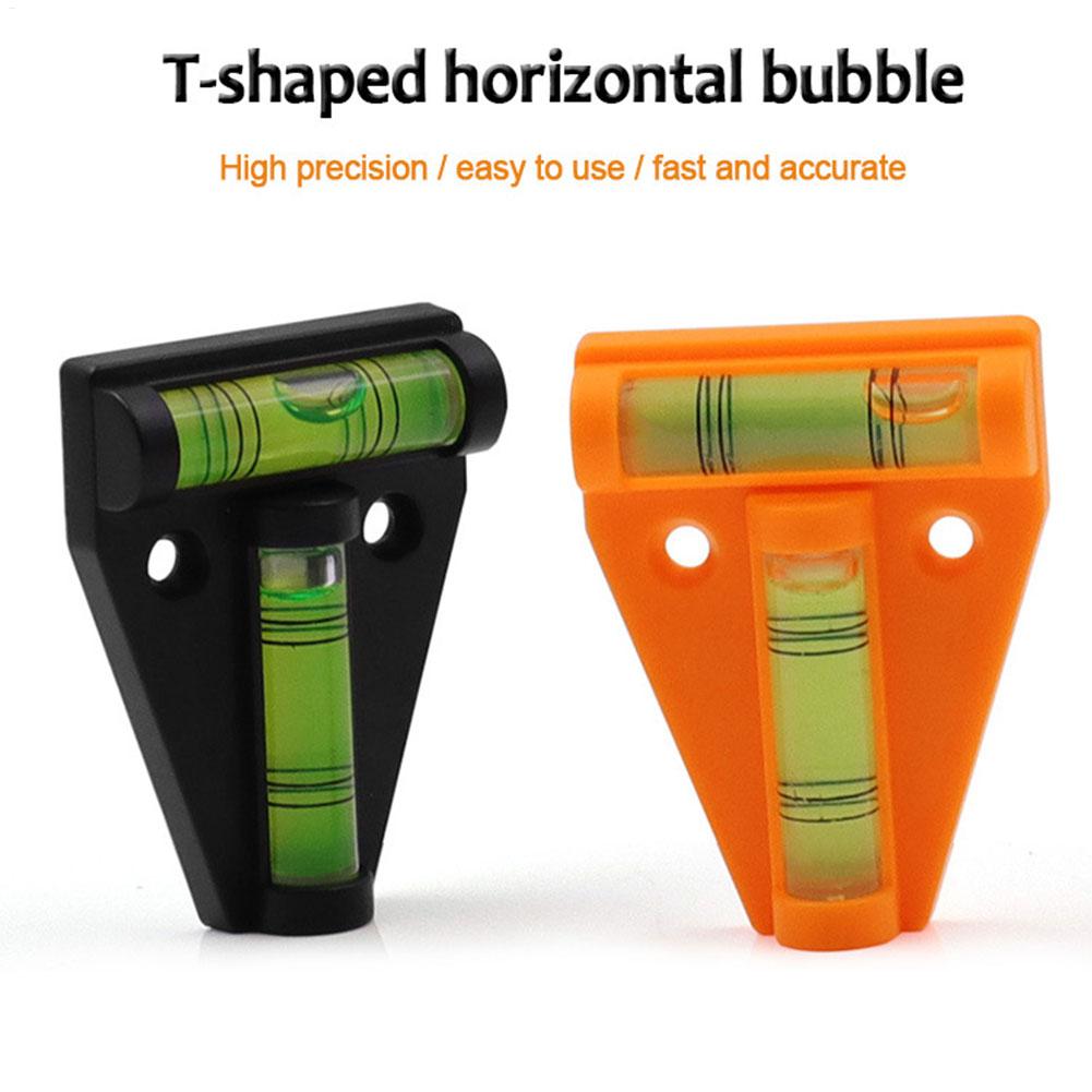 Spirit Level - เครื่องมือวัดระดับ เหล็กวัดระดับรูปตัวที กันน้ำ ทนทาน ไม่แตกหัก เหล็กวัดระดับแบบกากบาท
