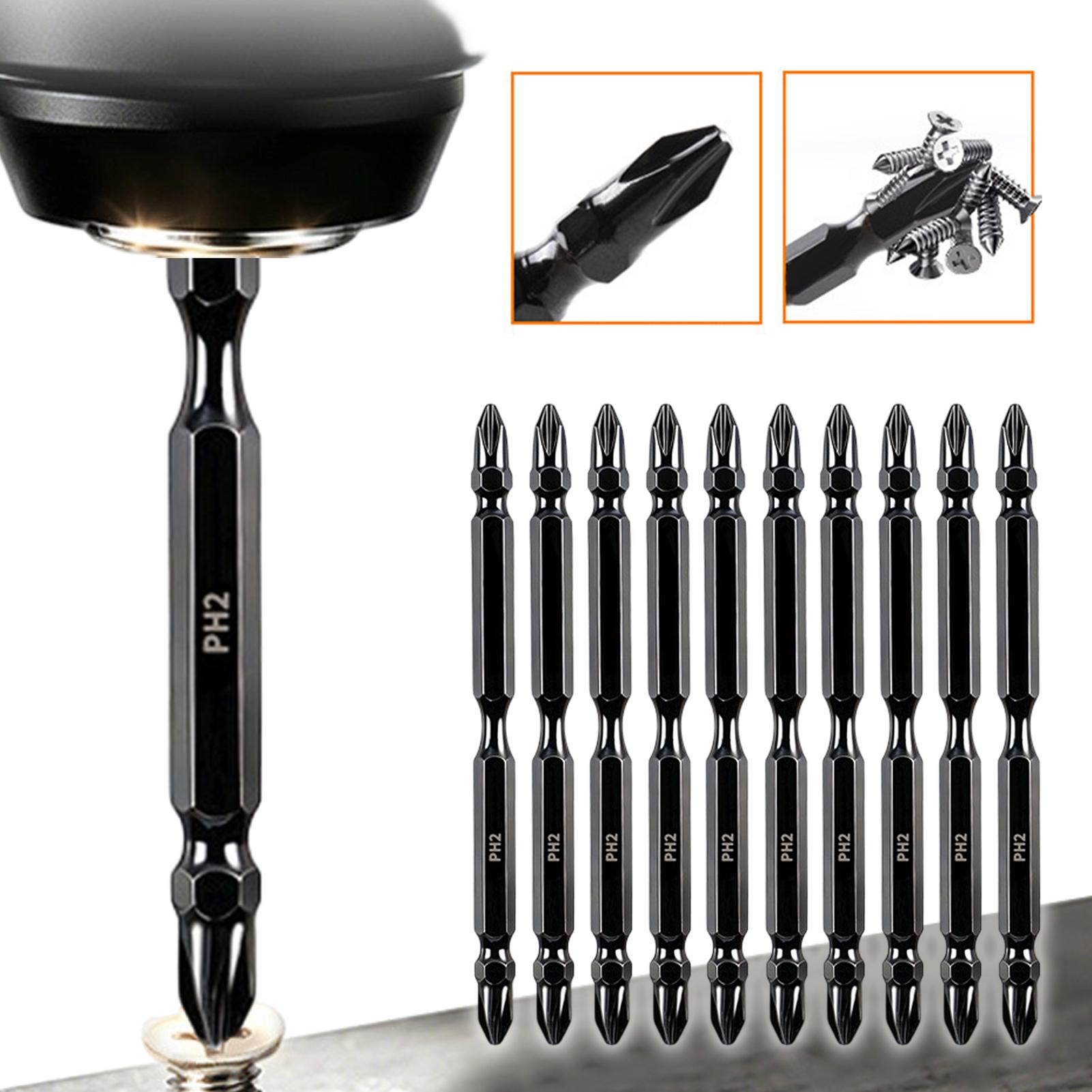 Screwdriver Set - ชุดดอกสว่านแม่เหล็กสองด้านแบบแม่เหล็ก ชุดดอกไขควงอเนกประสงค์สำหรับอุตสาหกรรม ก่อสร้าง และบ้าน