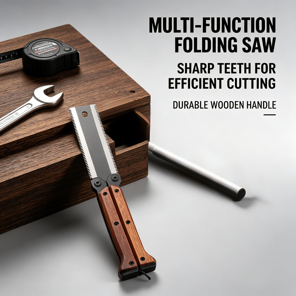 เลื่อยมือพับได้สองด้านพร้อมด้า - Hacksaw บทวิจารณ์และราคา