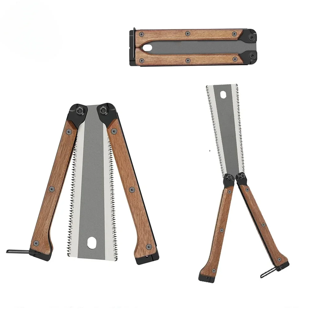 เลื่อยมือพับได้สองด้านพร้อมด้า - Hacksaw บทวิจารณ์และราคา