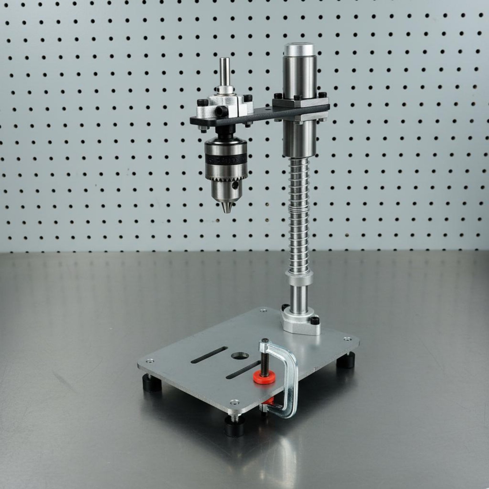 แท่นยึดสว่านมือแบบพกพา พร้อมตั - Drill Press บทวิจารณ์และราคา