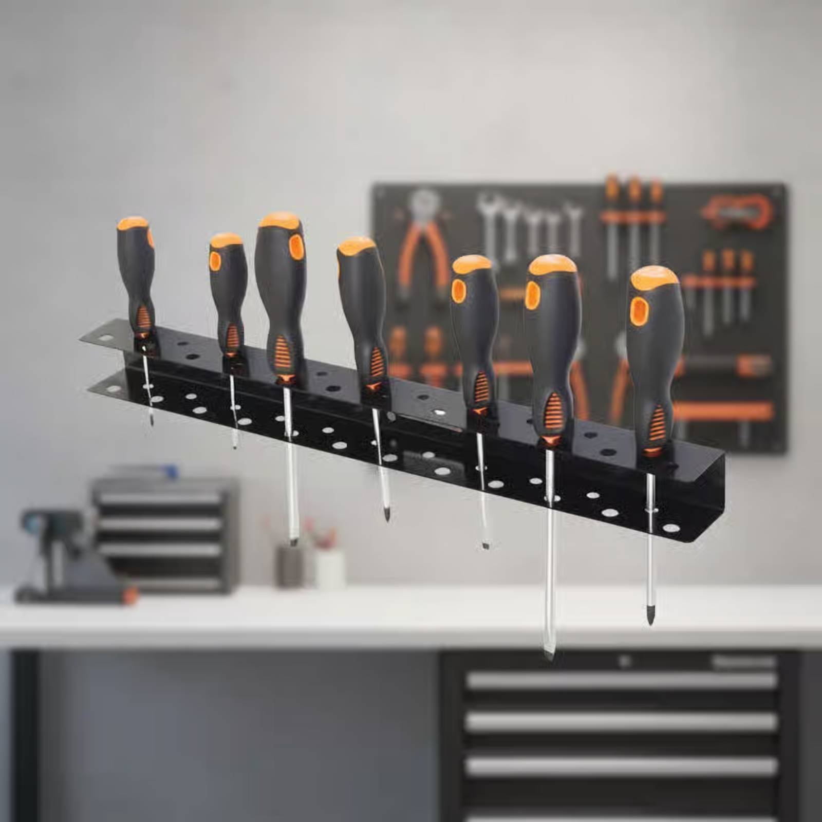 ที่แขวนไขควงและคีมแบบติดผนัง แ - Pliers บทวิจารณ์และราคา